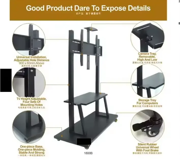 kze58 mobile tv floor stand 50 709x630