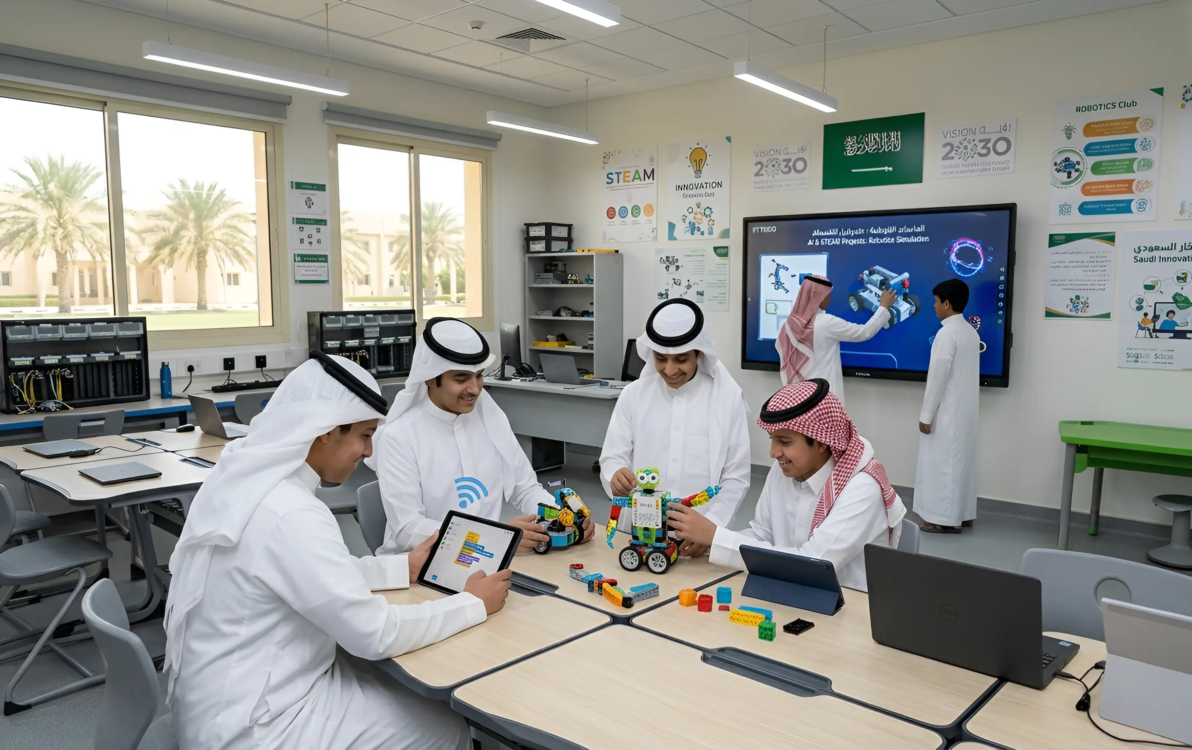 تجهيز الفصول الذكية في السعودية