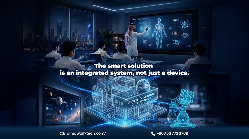 Smart Educational Solutions: How Interactive Displays and Educational Robots Support the Future of Education in Saudi Arabia